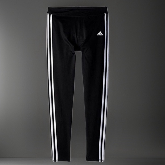 ADIDAS • Girls Aeroready Long Tight Leggings Pants Athletic Workout - Picture 6 of 7